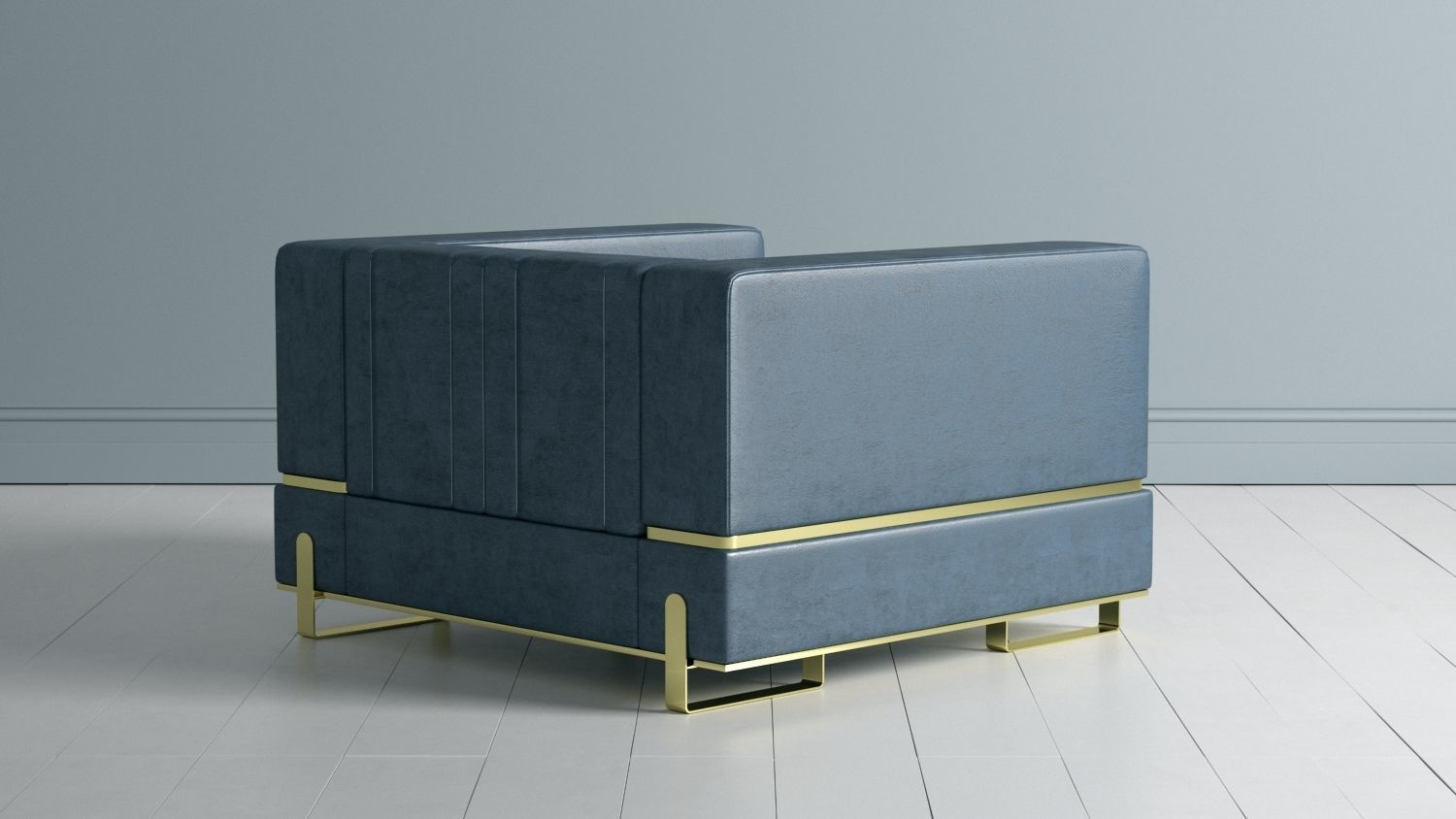 Boatto Martino Single Sofa 3D model_3