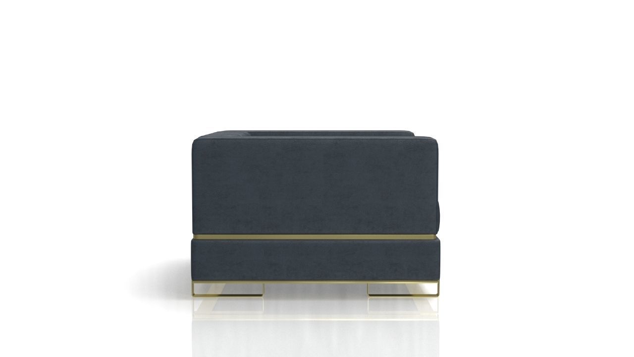 Boatto Martino Single Sofa 3D model_8