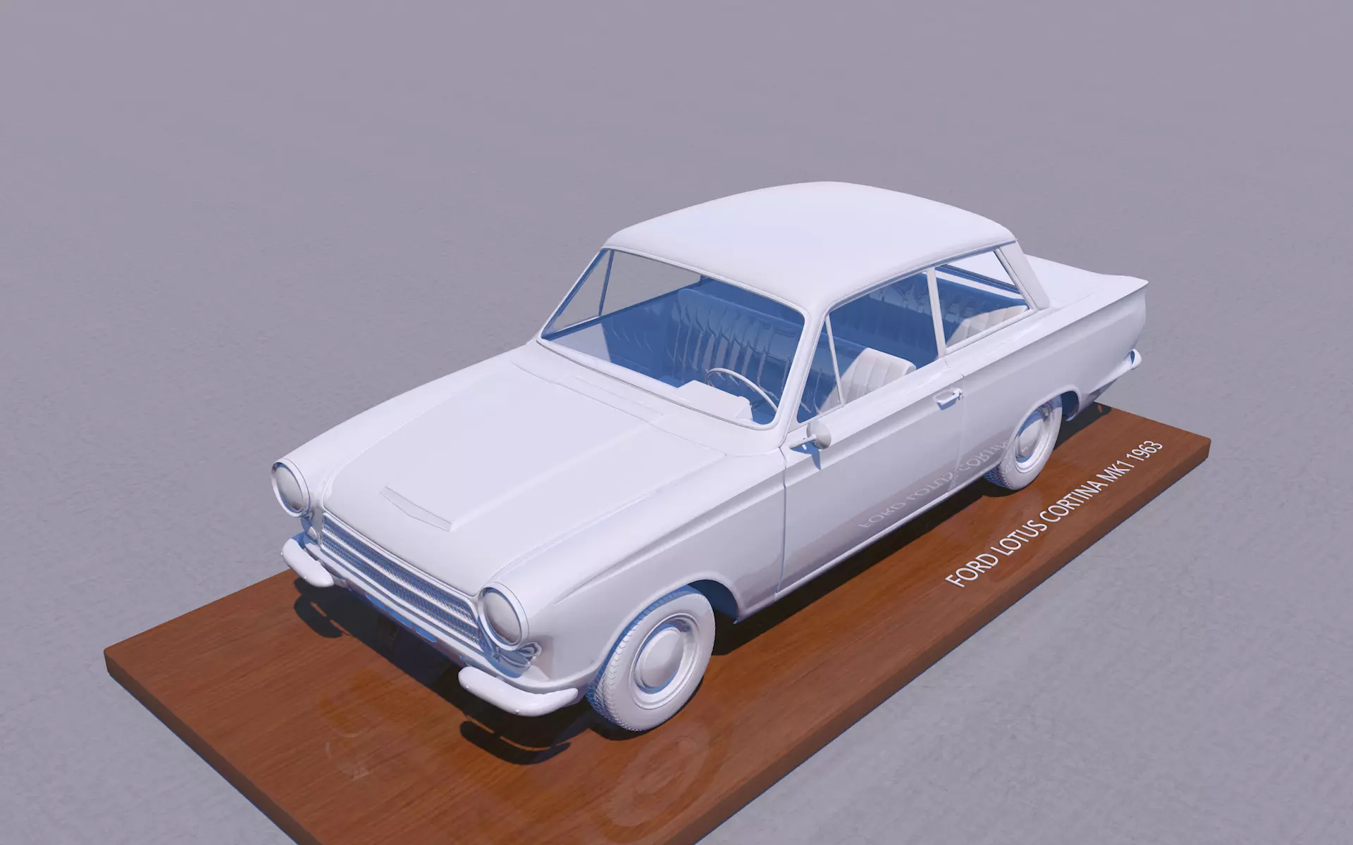 CORTINA LOTUS MK1 1963 3D print model_0