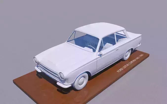 CORTINA LOTUS MK1 1963 3D print model