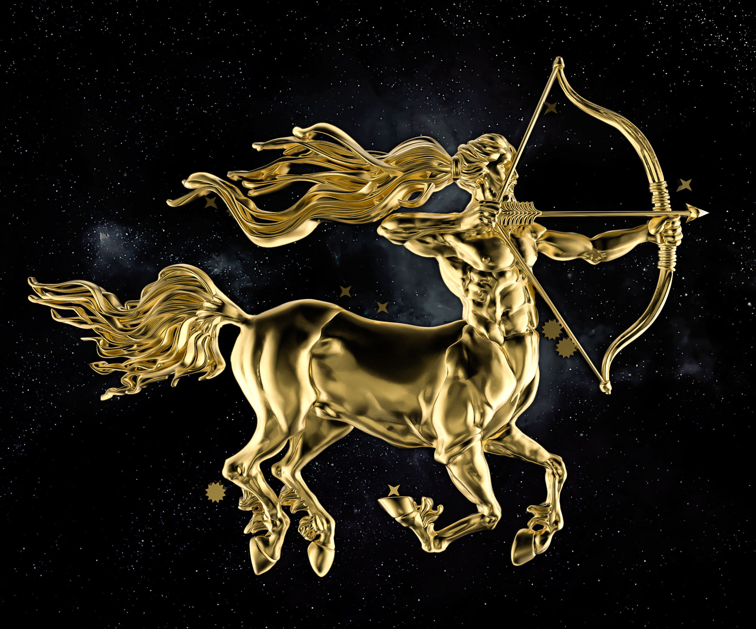 Centaur constellation 3D print model_0