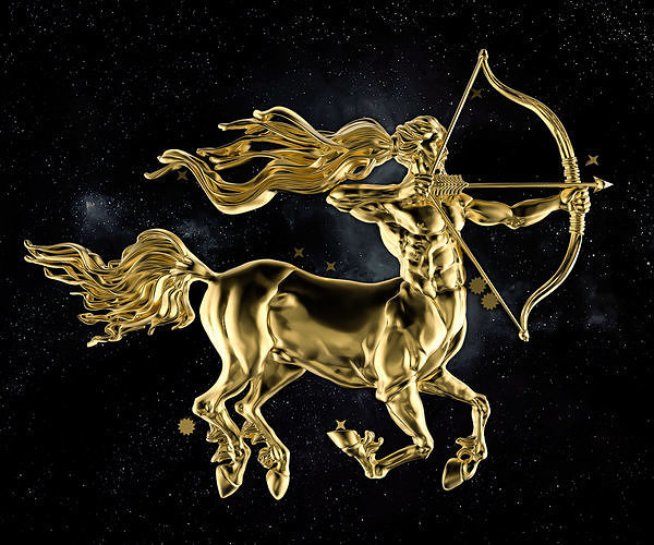 Centaur constellation 3D print model