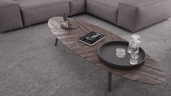 Simple Interior 2 - Vray Render 3D model 7