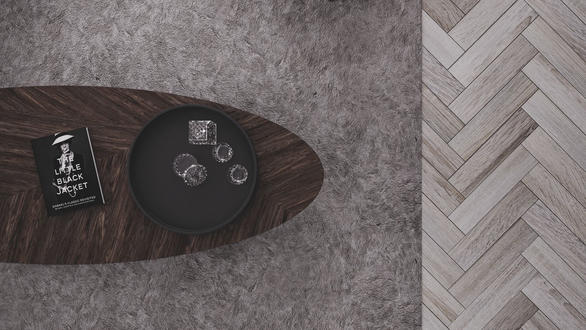 Simple Interior 2 - Vray Render 3D model_7