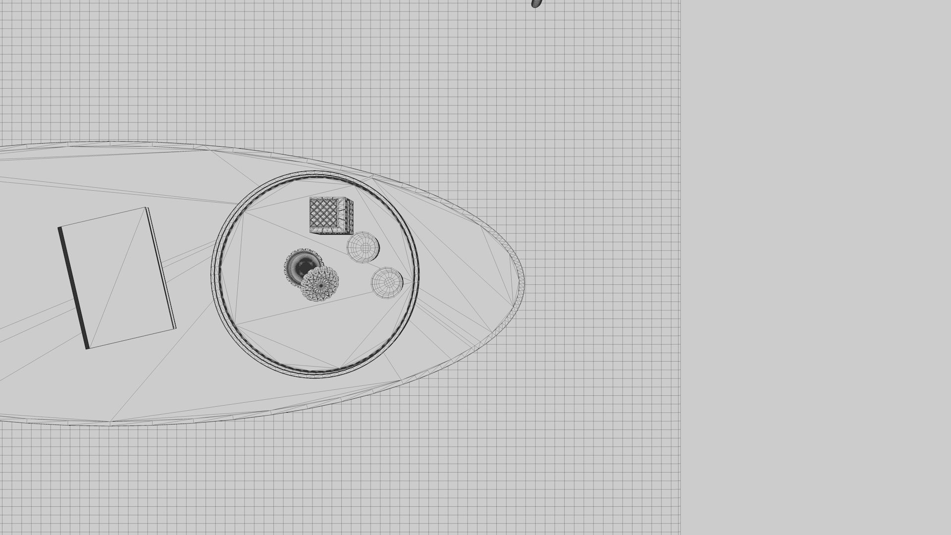 Simple Interior 2 - Vray Render 3D model_9