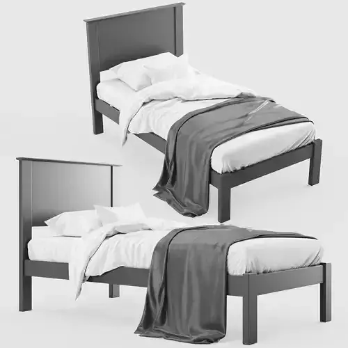 Single Bed 01 by Coastwood