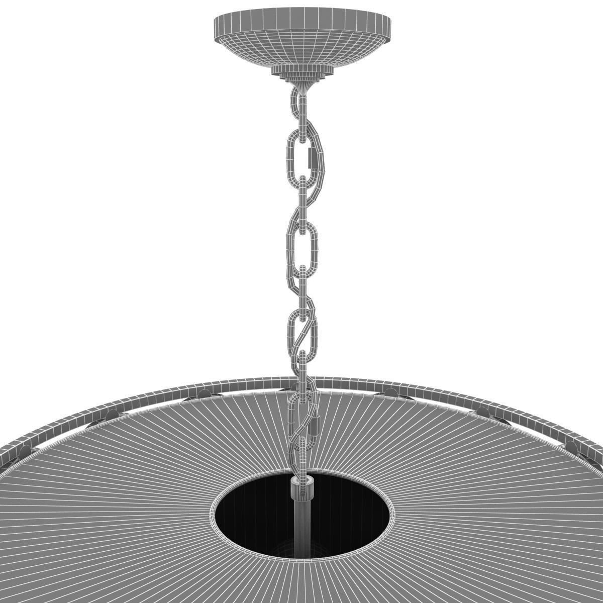 Visual Comfort Alexandra Pendant 3D model_7