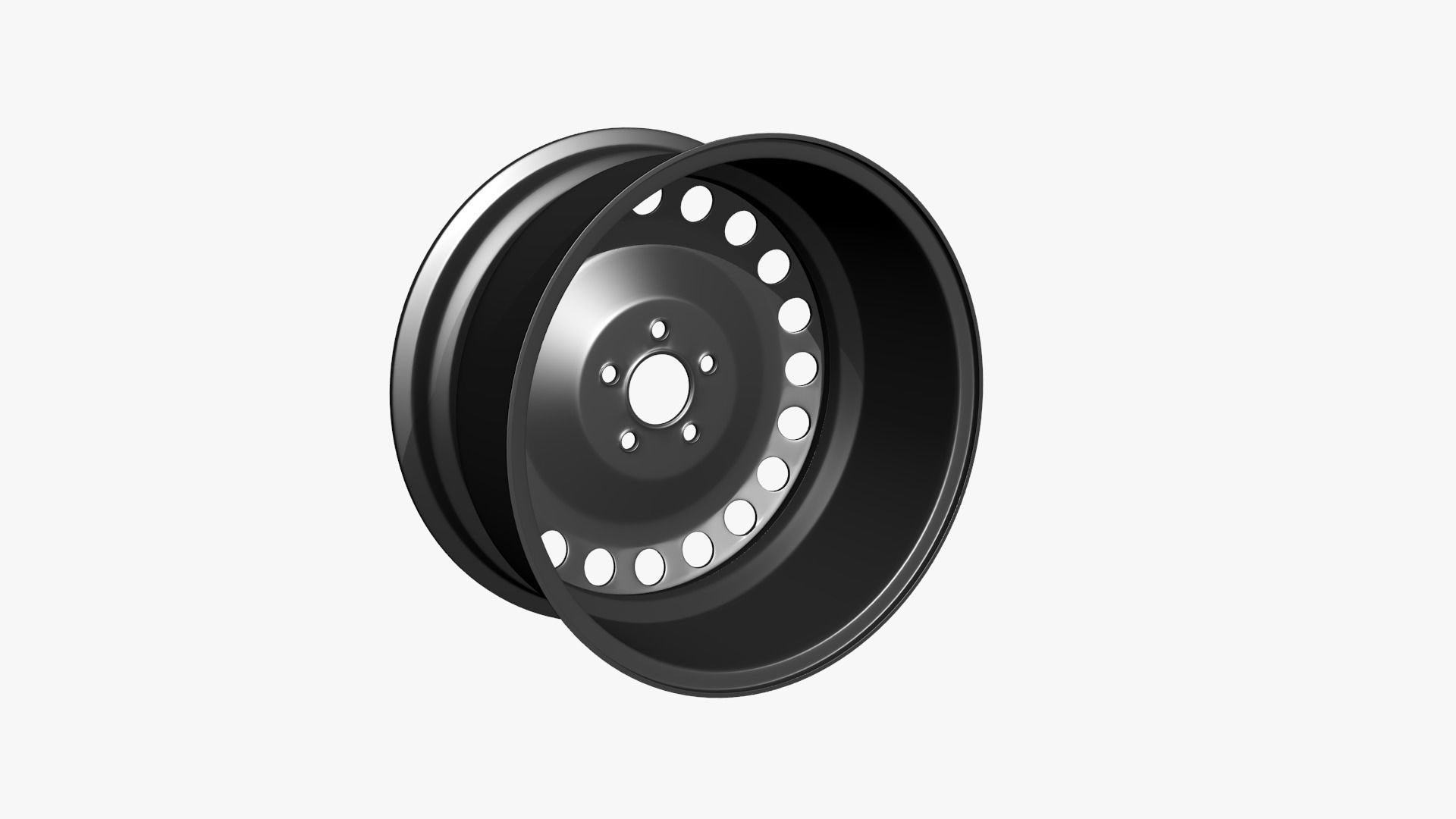 Rim Model wheel 3D model_3
