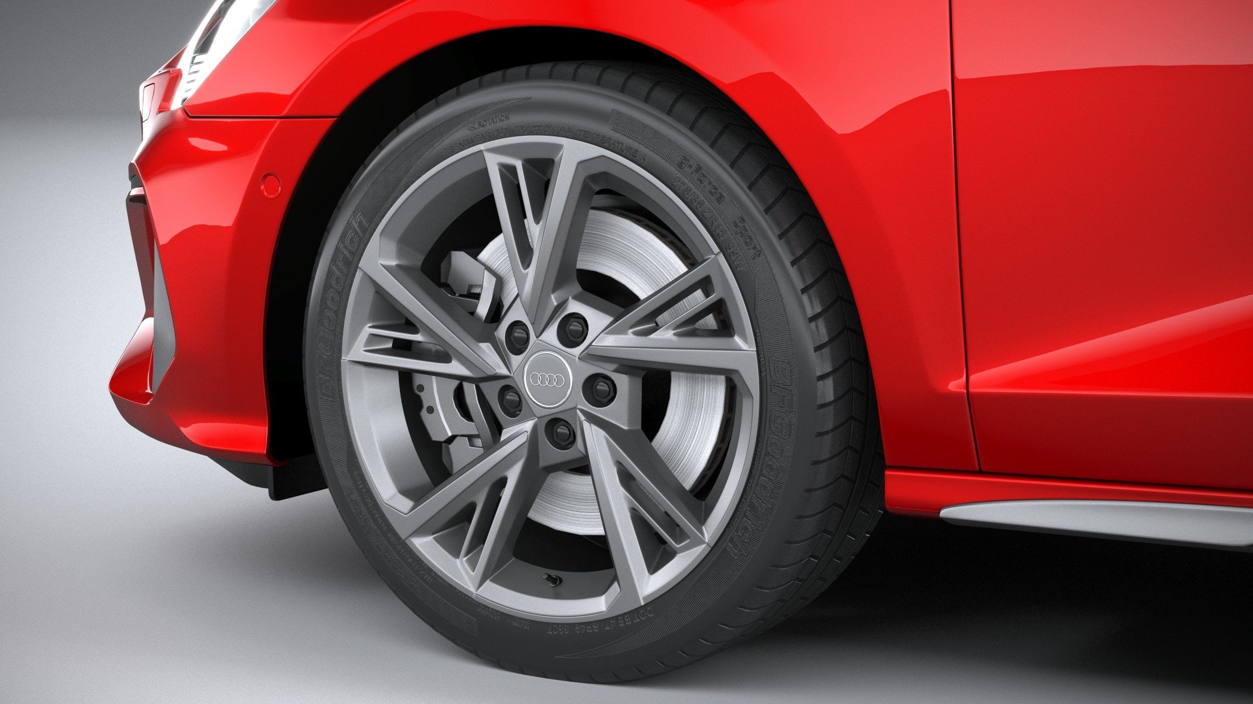 Audi A3 S-Line 2021 3D model_16