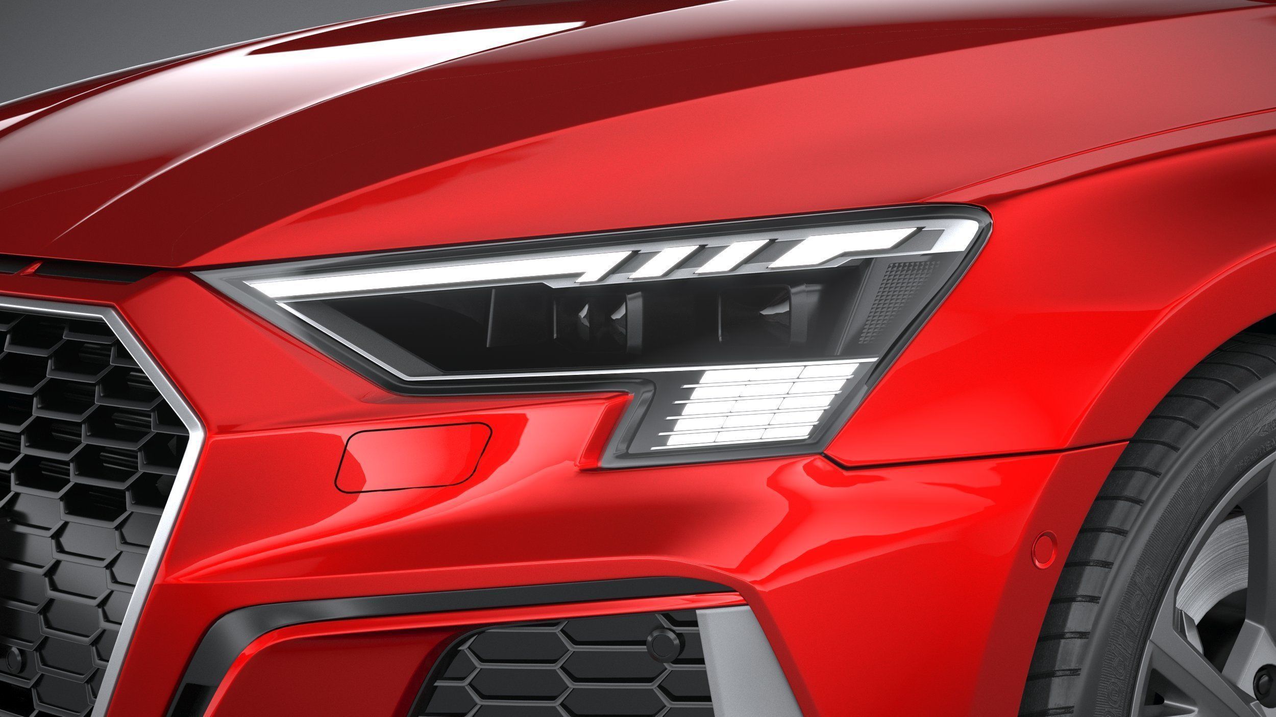 Audi A3 S-Line 2021 3D model_14