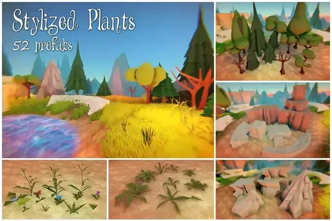 Stylized Plants