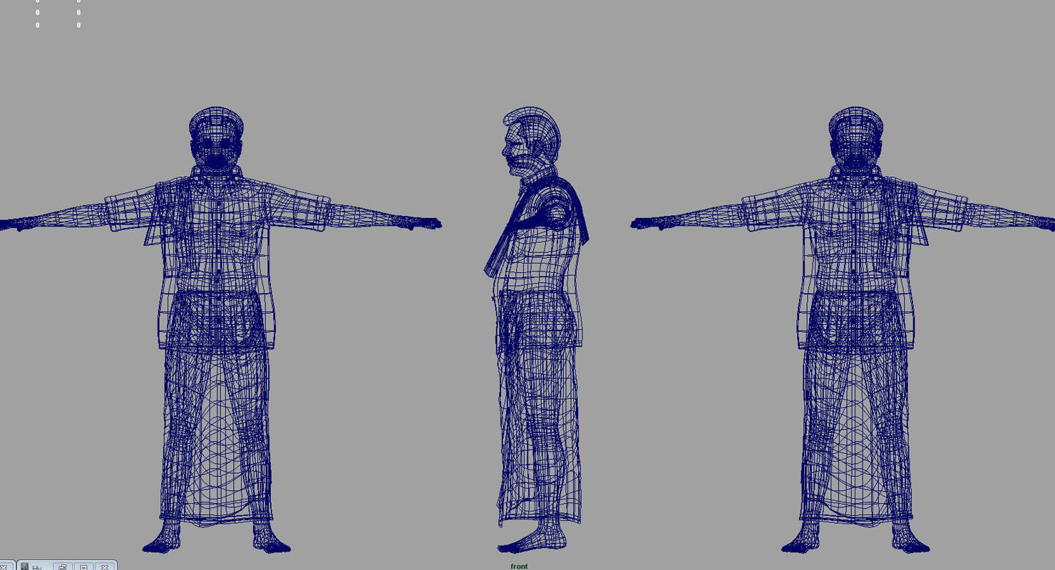 traditional dress man final2 3d model 3D model_6