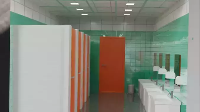 school toilet 