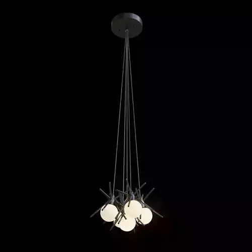 Beale 5 Light Pendant 3D model