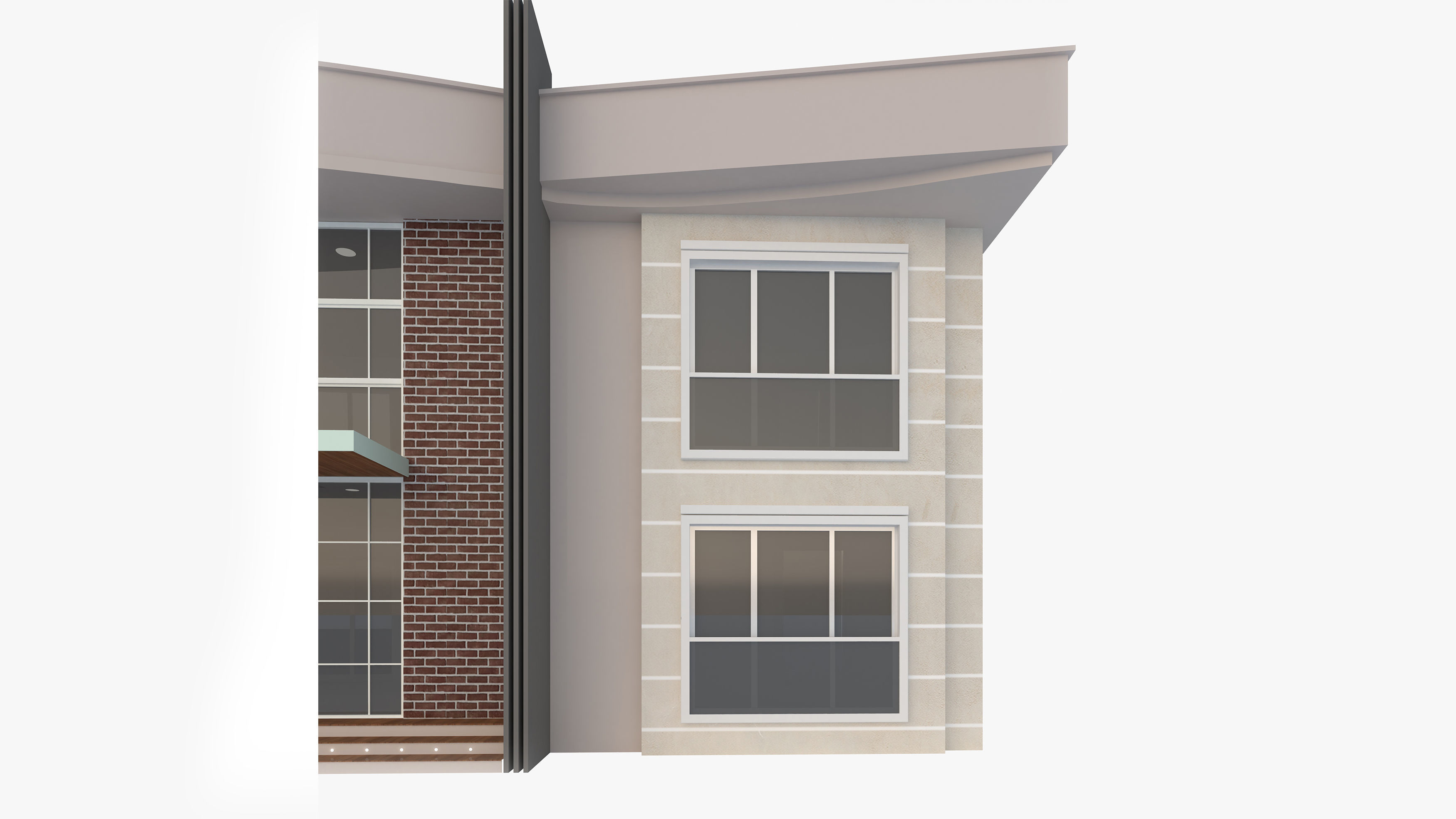 Modern Villa 3D model_16