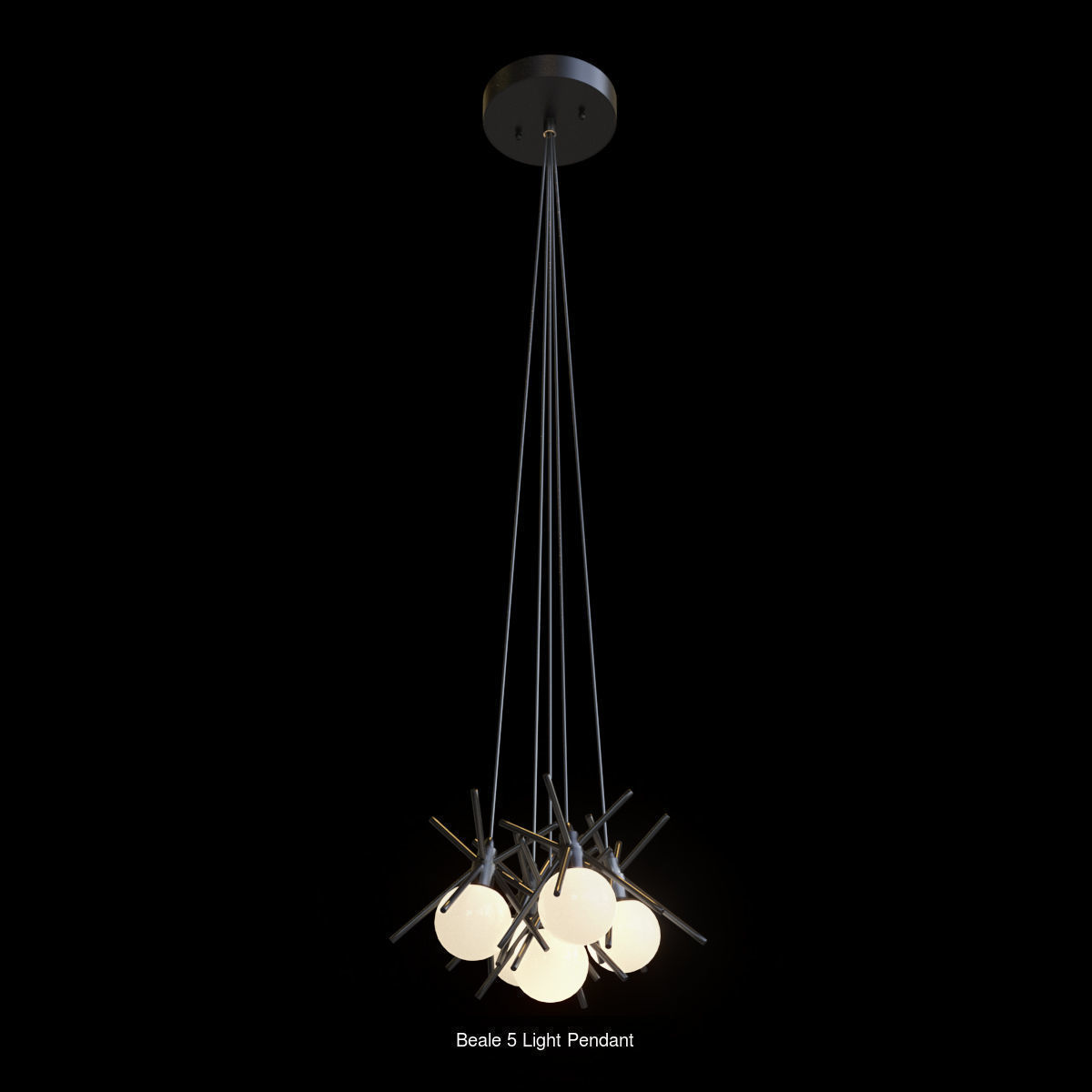 Beale Light Pendants 3D Model Collection_1