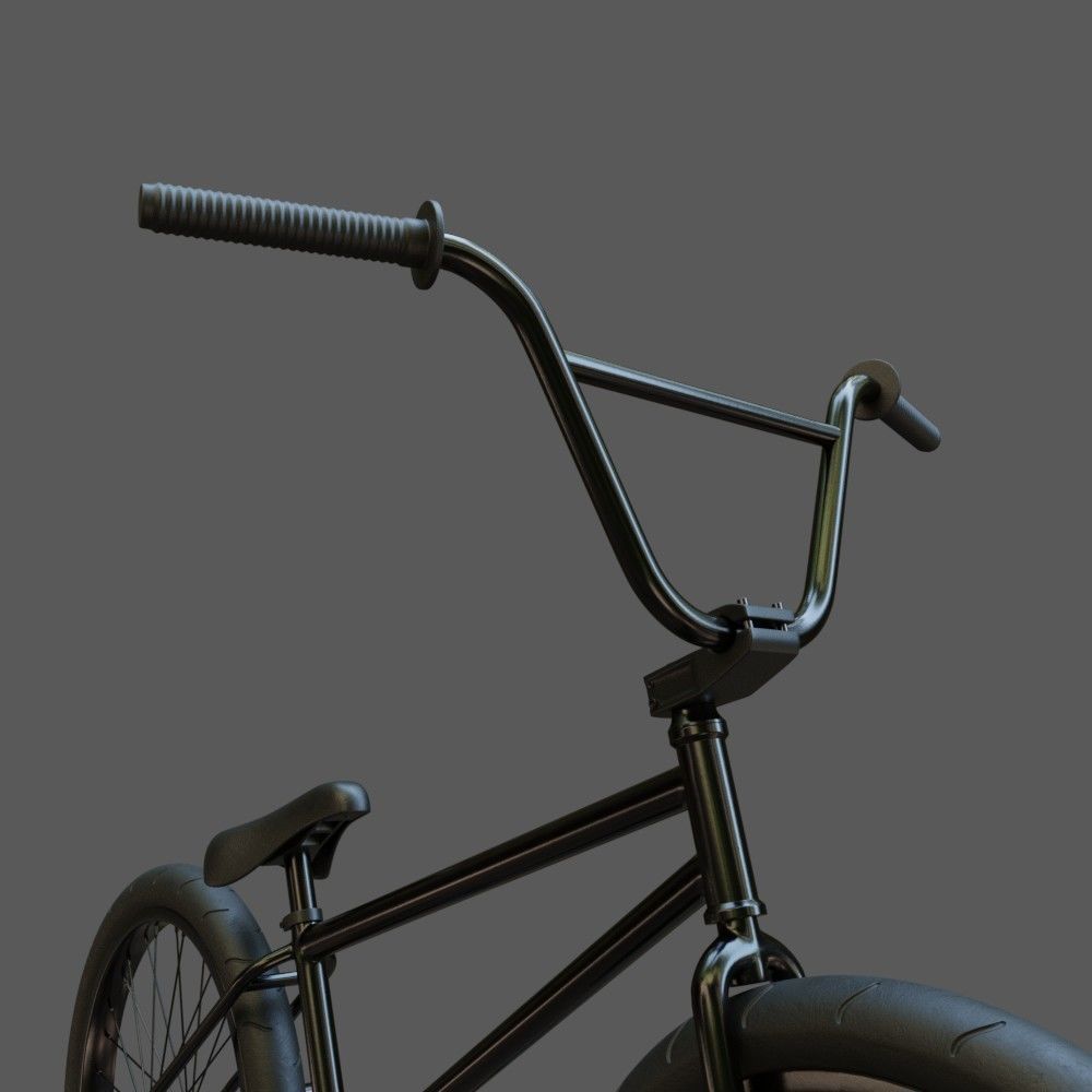 BMX Bike 3D model_4