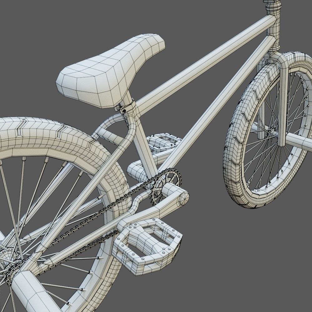 BMX Bike 3D model_11