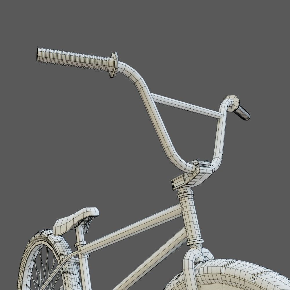 BMX Bike 3D model_9