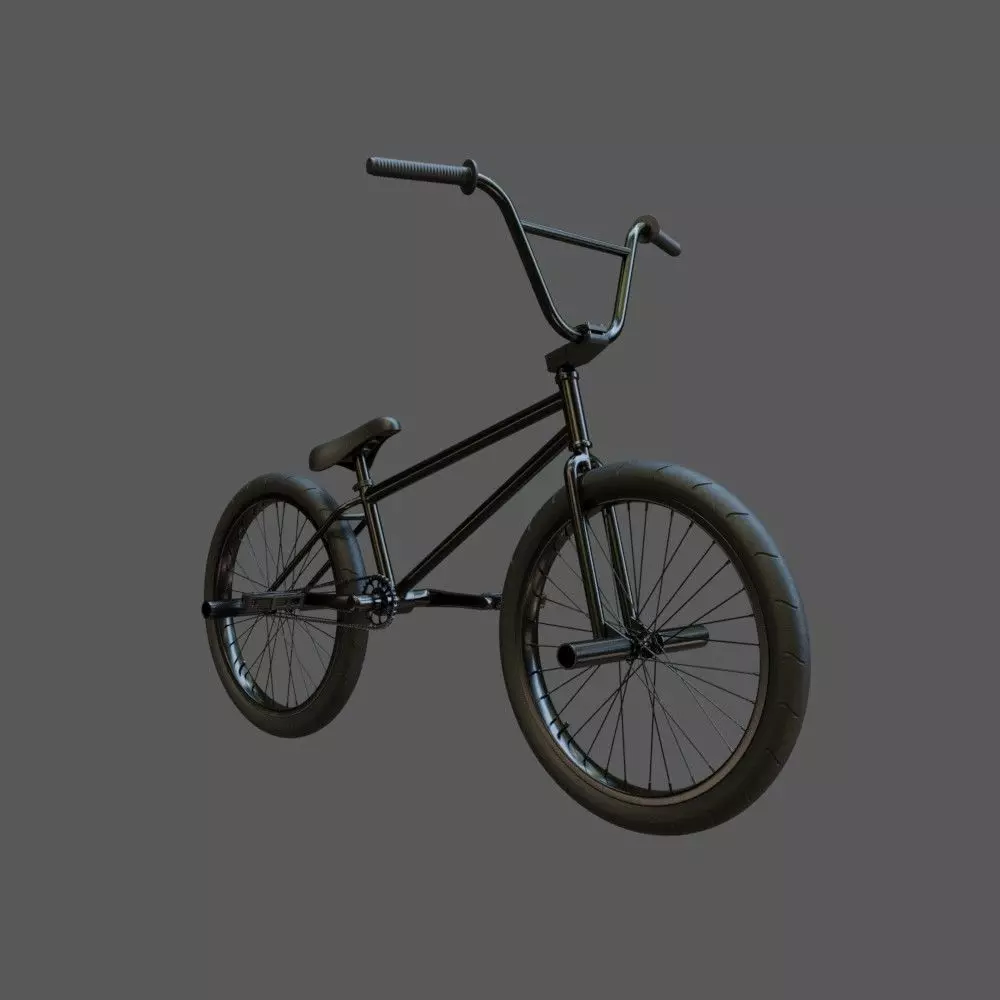 BMX Bike 3D model_0