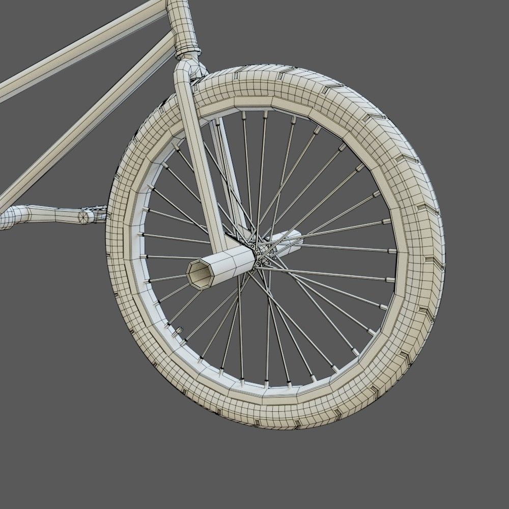 BMX Bike 3D model_10