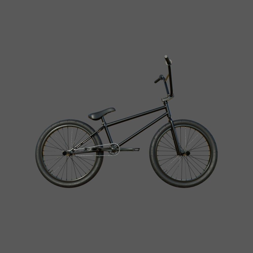 BMX Bike 3D model_3