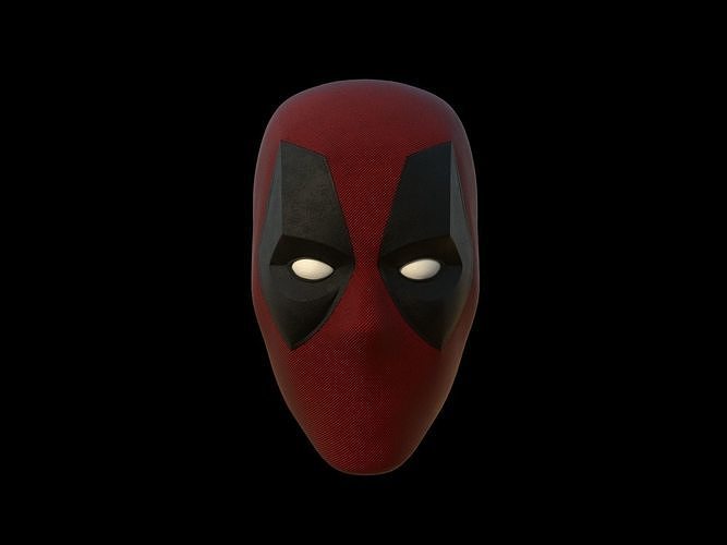 Deadpool mask 3D print model