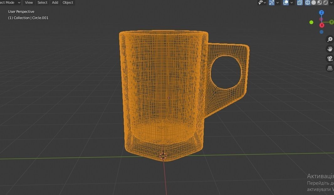 Mug 3d coffee 3D model_11