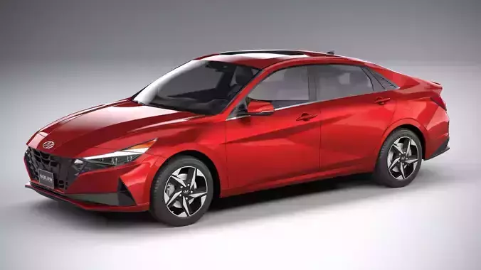 Hyundai Elantra 2021 3D model