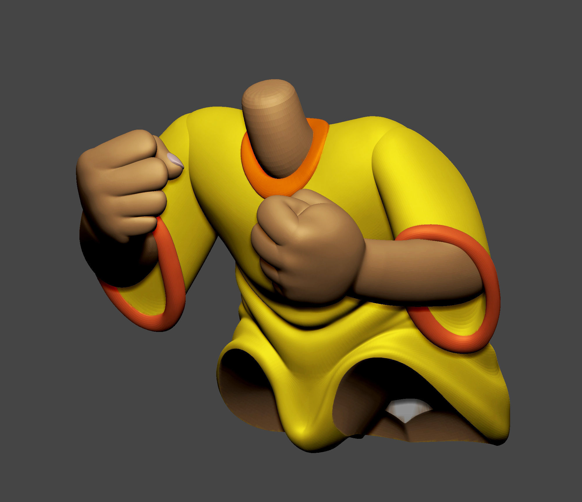 Pooping Boy 3D print model_19