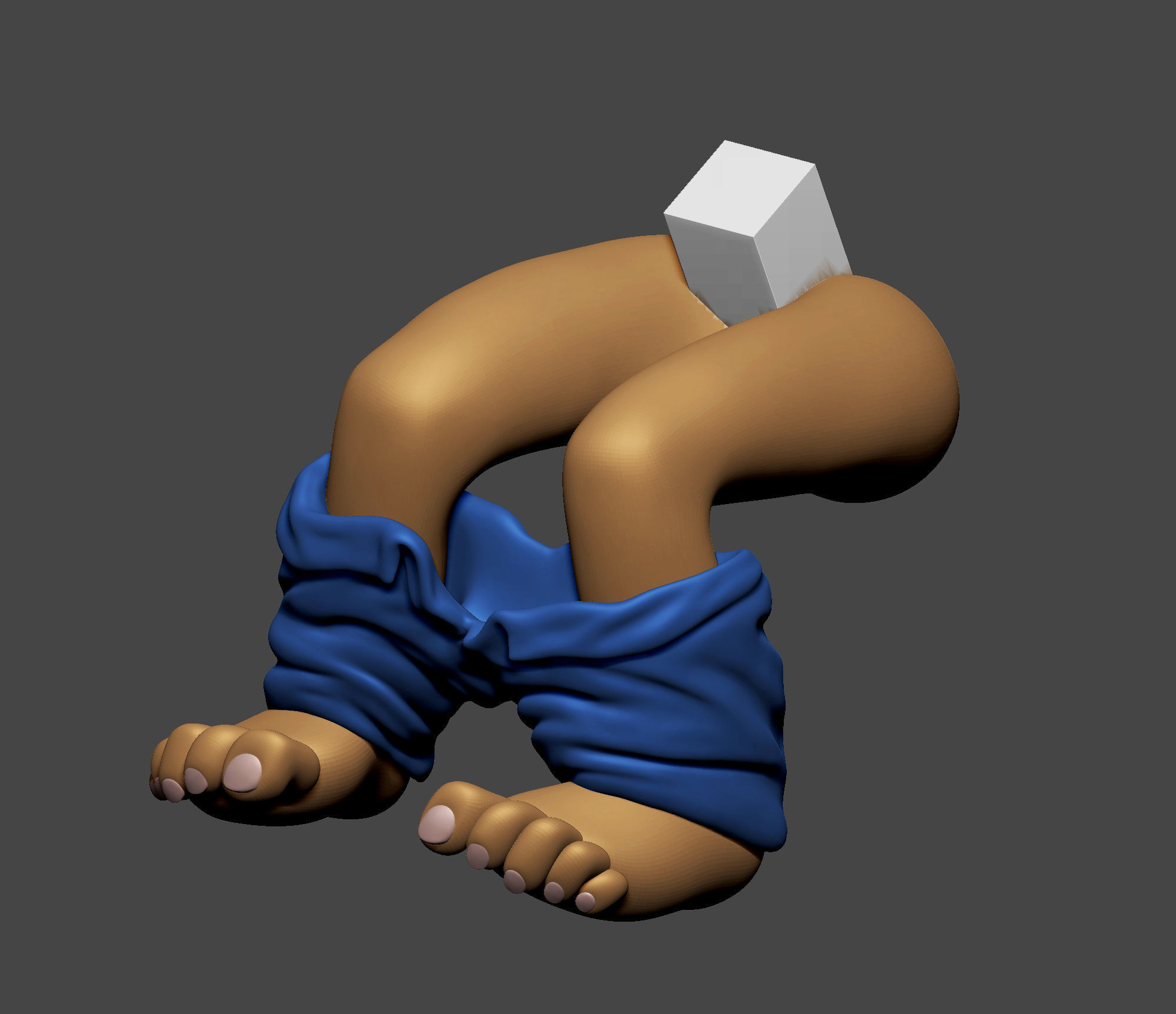 Pooping Boy 3D print model_15