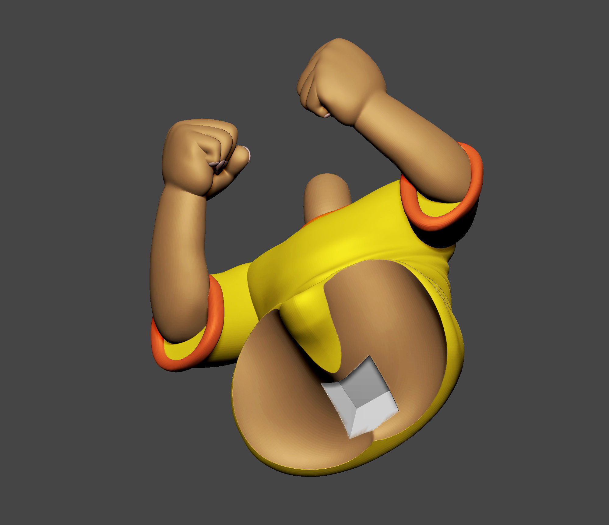 Pooping Boy 3D print model_16