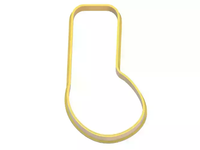 0081 Note 4 cookie cutter 3D print model