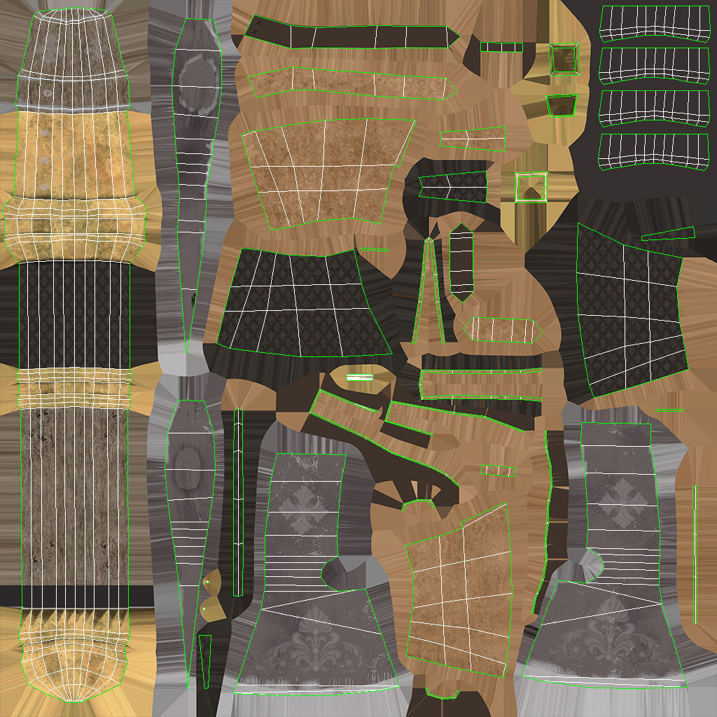 Axe GameReady Low-poly 3D model_18