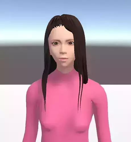 Unity Humanoid Model Female 001