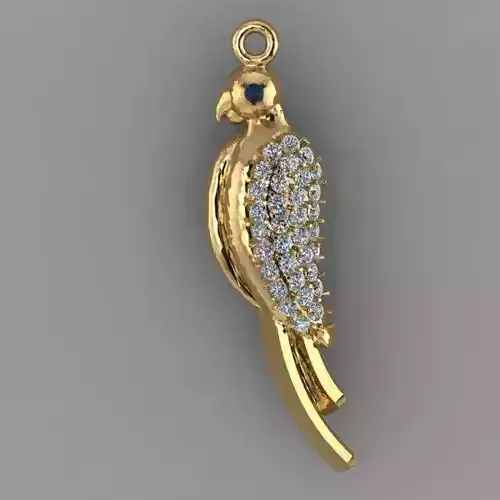 parrot pendant