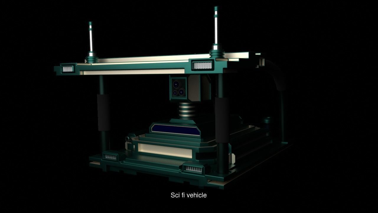 Drone Robots 3D Model Collection_3