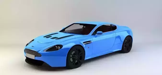 Aston Martin V12 Vantage Free 3D model