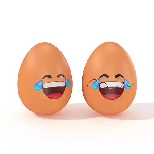 Egg Cracked Emoji N013