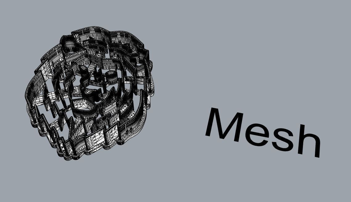 Lion cookie cutter 3D print model_2