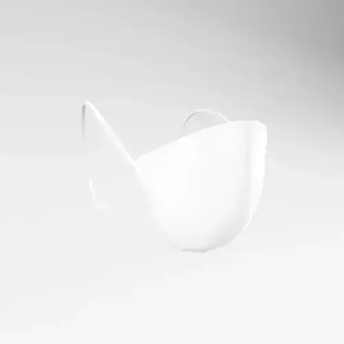 Medical Masks v1 002 Low-poly 3D model