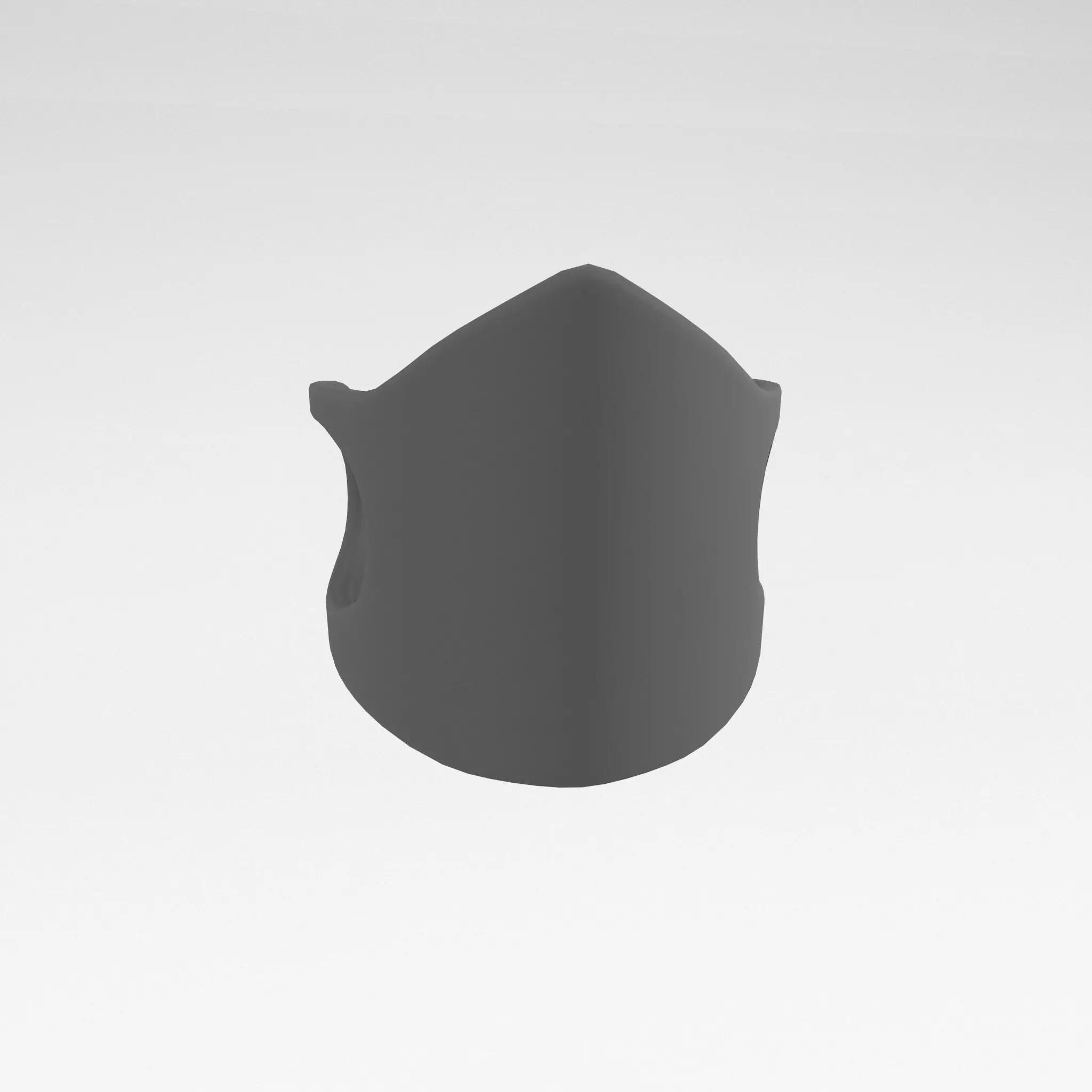 Medical Masks v1 004 Low-poly 3D model_0