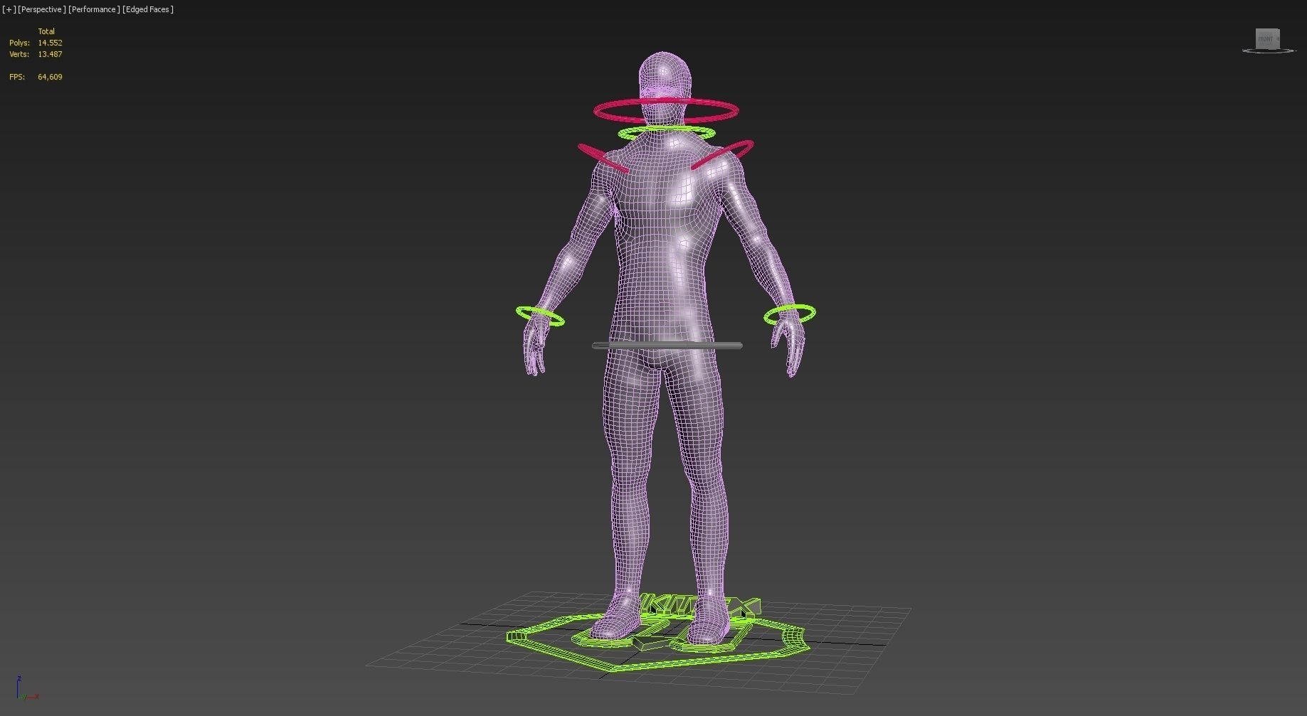 dead pool cgi Low-poly 3D model_6