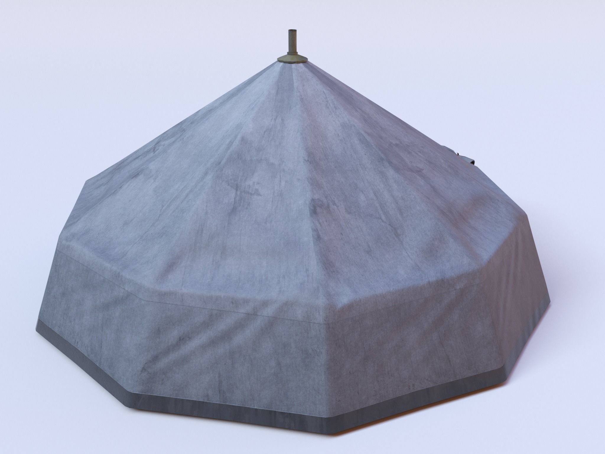 PBR Assets - Camping Tent Low-poly 3D model_11