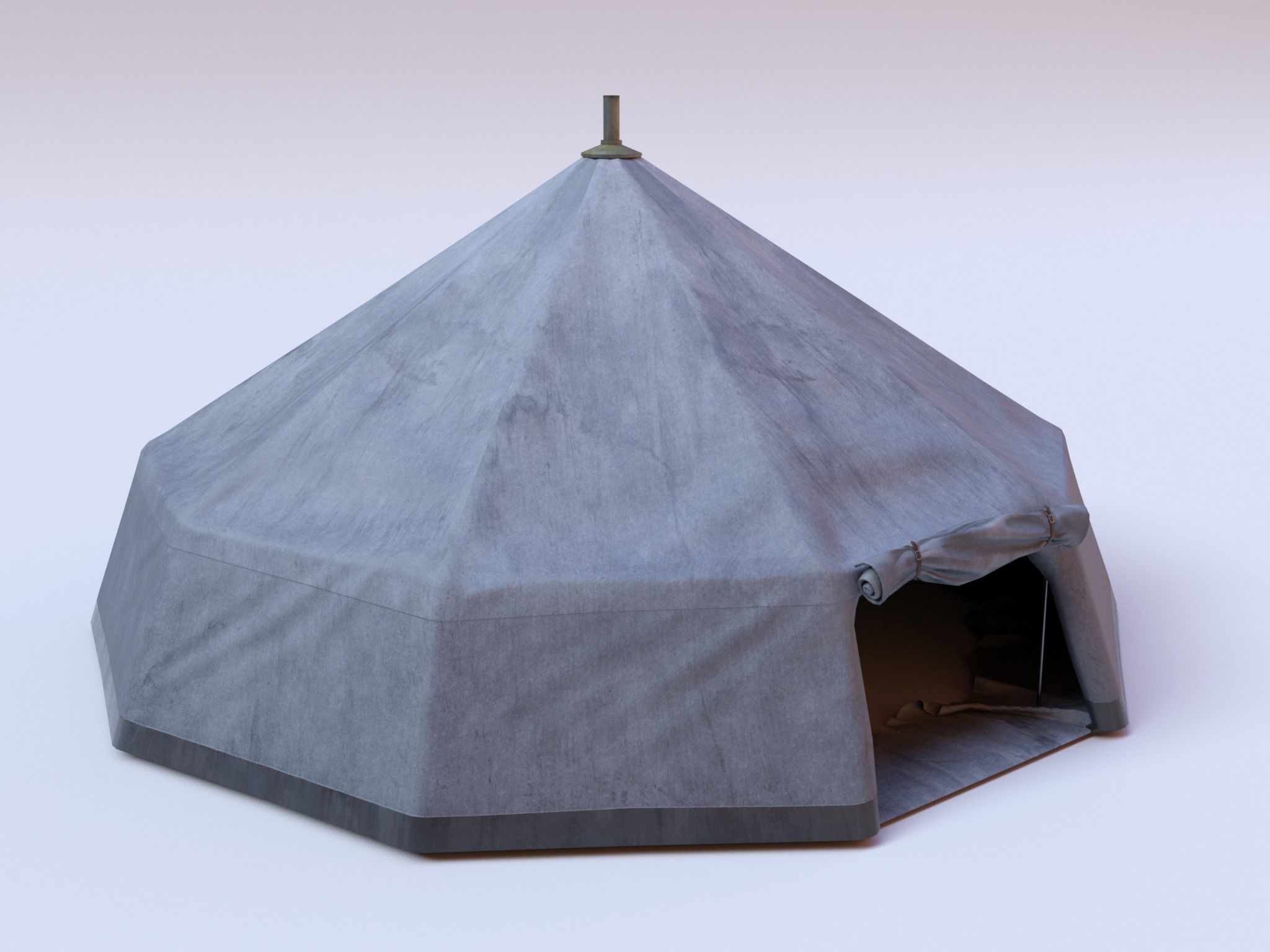 PBR Assets - Camping Tent Low-poly 3D model_10