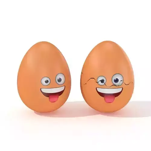 Egg Cracked Emoji N015