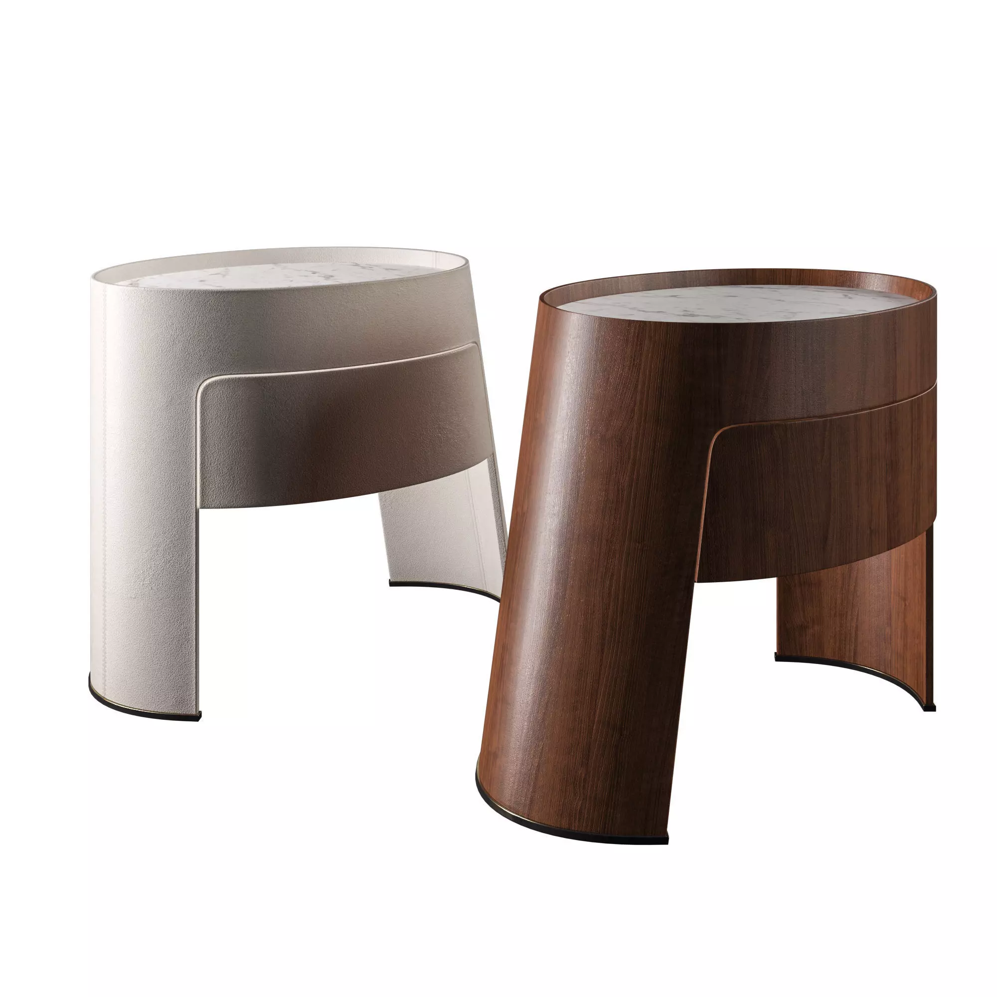 Morfeo Giorgetti Bedside Nightstand 3D model_0