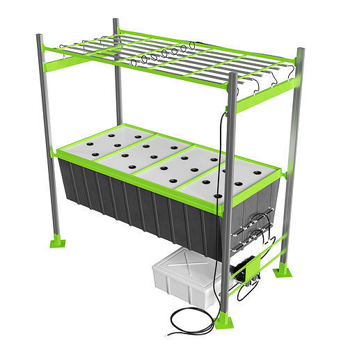 MODULAR AEROPONIC PLATFORM 3D model