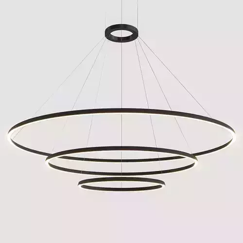 Circular Suspended Lamp by GROK v4