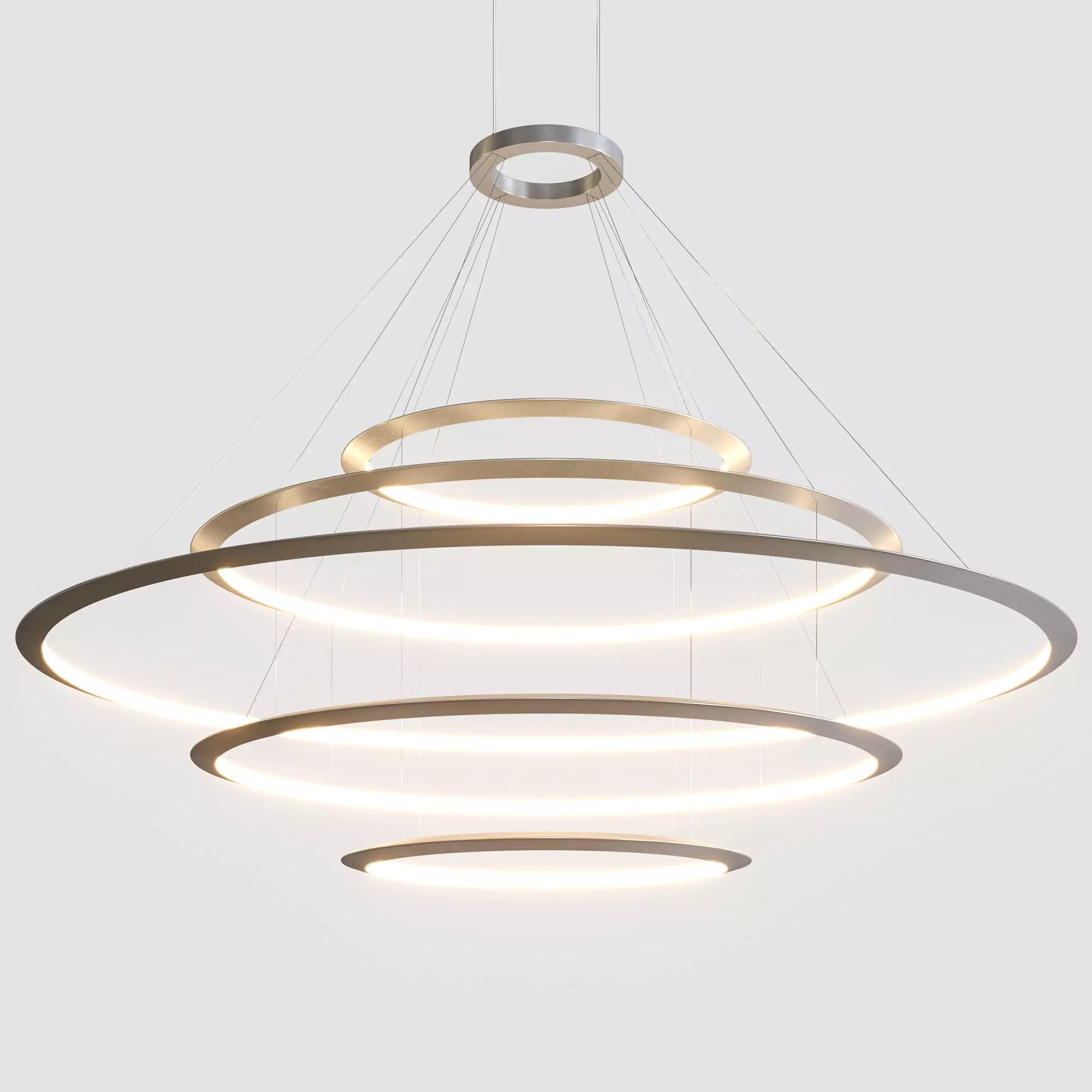 Circular Suspended Lamp by GROK v5 3D model_0